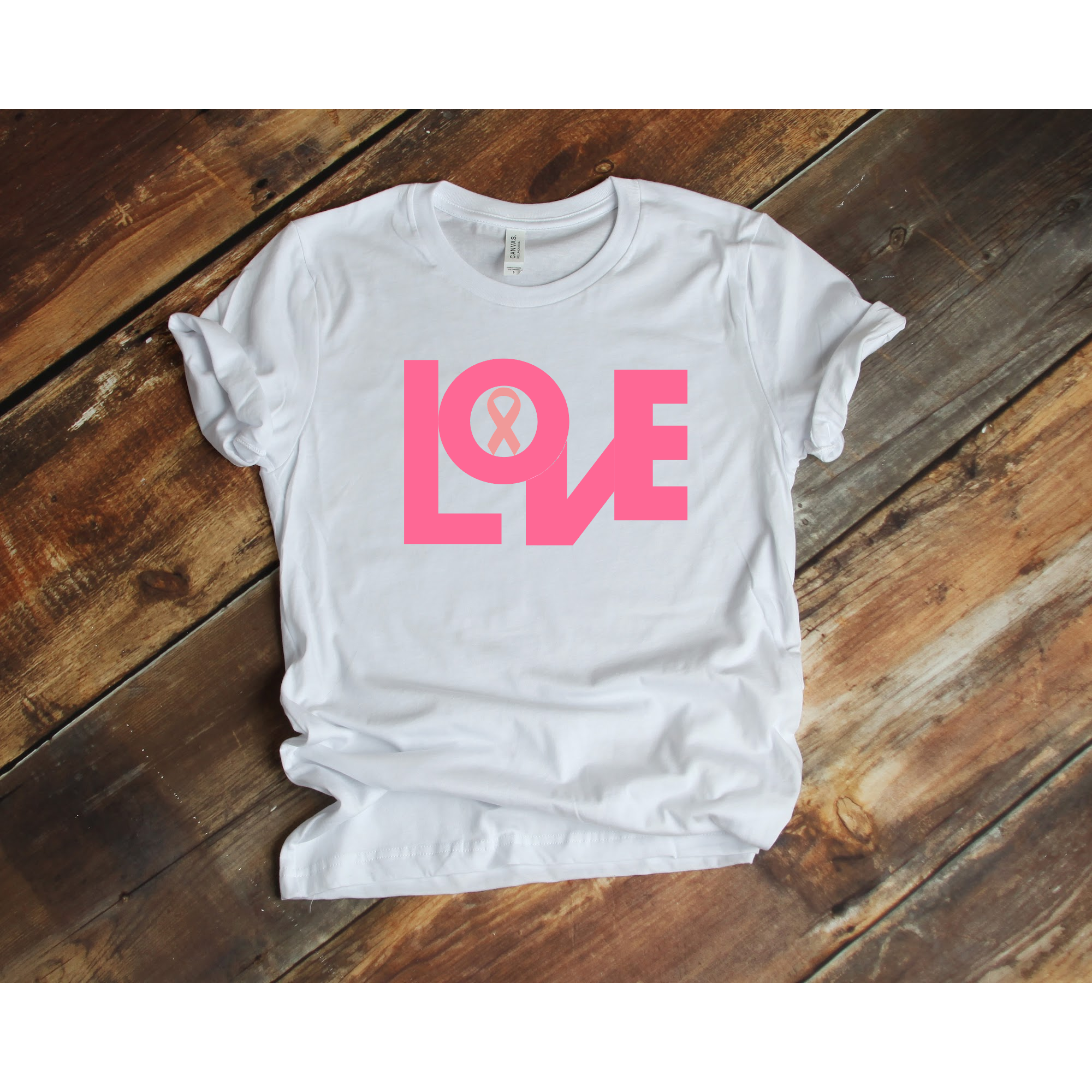 Love for Pink Breast Cancer Awareness T-Shirt